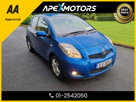 2010 Toyota Yaris 12-STAMPS SERVICE HISTORY * NEW NCT AUG-2026 * ONE OWNER . TOP-SPEC TR 5DR . LOW TAX . EASY INSURE . WARRANTED CORRECT MILES .FULL SERVICE HISTORY .IMMACULATE .AS NEW .CARTELL MOTORCHECK €4,749