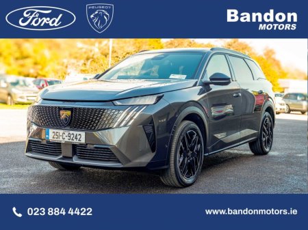 2025 Peugeot 5008 2025 Peugeot 5008 1.2 MHEV 145bhp E-DCS6 Allure €46,950