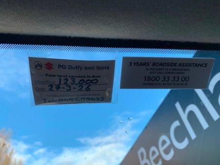 2021 Citroen Dispatch 2.0 HDI 120 BHP ENTERPRISE LWB // PRICE EXCL. VAT // 10/26 CVRT // FULL DOCUMENTED SERVICE HISTORY // €14,950 thumbnail