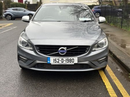 2015 Volvo S60 D5 R Design GT 4DR Auto, D5, FSH, NEW NCT €10,950 thumbnail