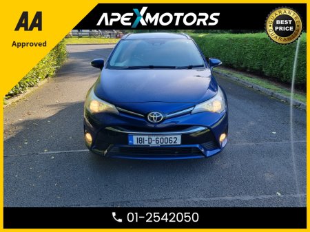 2018 Toyota Avensis FINANCE ARRANGED * TOP-SPEC BUSINESS EDITION ESTATE * NEW NCT FEB-27 * AA APPROVED * 101 SAFETY CHECKLIST * IMMACULATE * COLOUR REVERSE CAMERA * LOW DIESEL MILES * CRUISE CONTROL and SPEED LIMITER €12,749