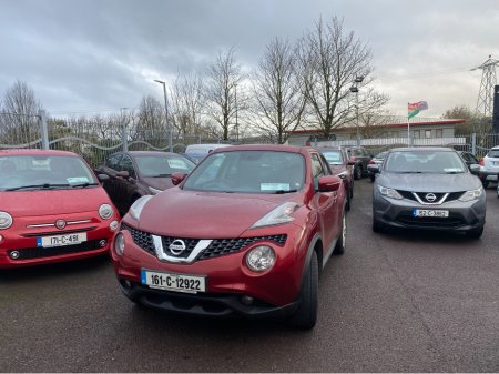 2016 Nissan Juke 1.2 SV E6 4DR 63KLMS SOLD €8,950