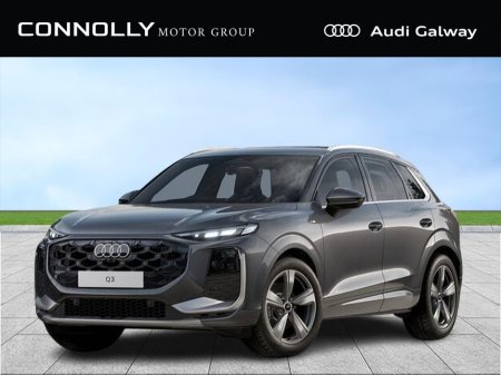 2026 Audi Q3 €574 p/m - S-LINE TDI 201BHP €64,450