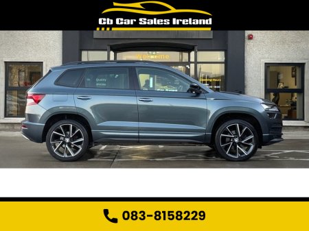 2022 Skoda Karoq 2.0 TDI SportLine SUV 5dr Diesel DSG 4WD Euro 6 (s/s) (150 ps) 1 OWNER + GLASS SUNROOF + REVERSE CAMERA + HEATED SEATS thumbnail