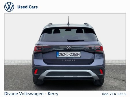 2025 Volkswagen T-Cross EDITION 75 1.0 TSI PETROL 95 BHP €29,950 thumbnail