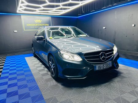 2015 Mercedes-Benz E Class E220 BLUETEC AMG SPORT AUTO €15,900