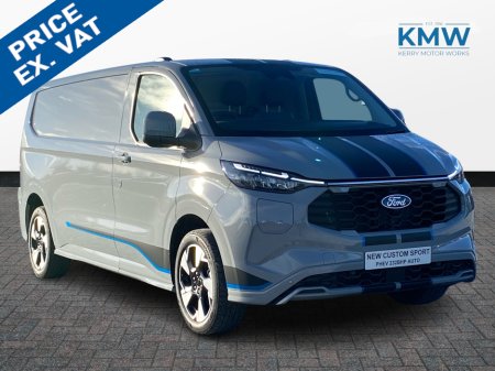 2026 Ford Transit Custom Sport  232BHP PHEV Auto..Huge Spec
