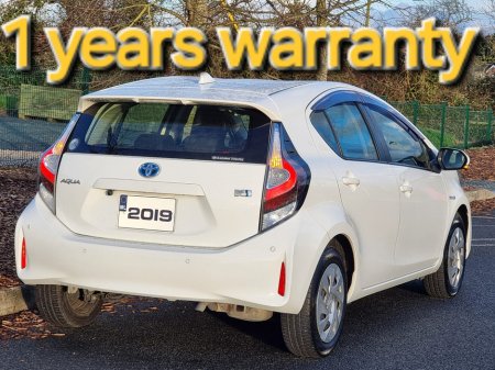 2019 Toyota Aqua 2019 TOYOTA AQUA HYBRID AUTO NCT&WARRANTY €12,900 €12,900