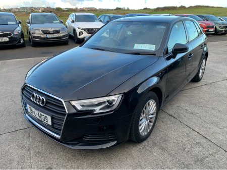 2018 Audi A3 1.6 TDI SE TECHNIK SPORTBAC SPORTBACK 116PS 5DR €19,999