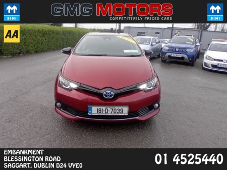 2018 Toyota Auris HYBRID LUNA SPORT AUTO 4DR €13,950