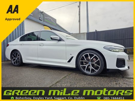 2021 BMW 5 Series 520D M-SPORT * LOW MILES * HARMAN/KARDON €37,900 thumbnail