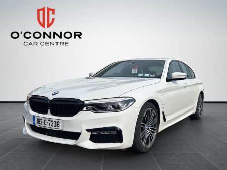 2018 BMW 5 Series BMW 530E M-SPORT "FINSIHED IN ALPINE WHITE, IT WILL MAKE YOU LOOK TWICE"