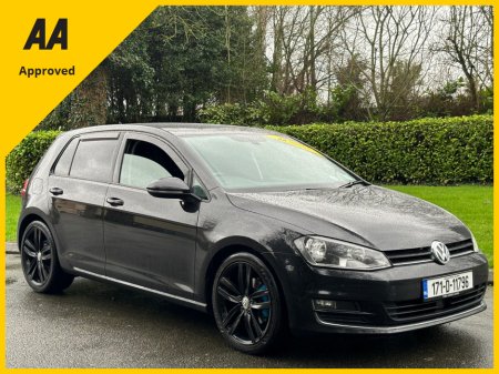 2017 Volkswagen Golf HIGHLINE 1.6 TDI MANUAL 5SPEED 110HP 5DR €13,450