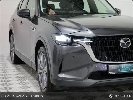 2026 Mazda CX-60 2.5 PHEV 327PS EXCLUSIVE LINE, COMFORT PACK, DEMO SPECIAL, SAVE €6, 155 OFF NEW PRICE*MACHINE GREY WITH BLACK LEATHER, ADAPTIVE LED HEADLIGHTS, UPGRAD €56,945 thumbnail