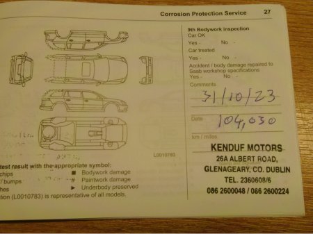 2011 Saab 9-3 1.9 TTID TURBO EDITION  160BHP ** FSH ** €3,895 thumbnail