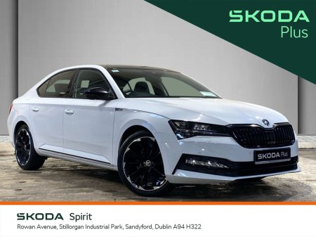 2021 Skoda Superb Sportline 1.5TSI 150bhp €29,950
