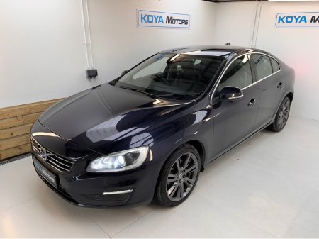 2016 Volvo S60 2.0 D4 SE LUXURY PLUS DIESEL AUTOMATIC // MASSIVE SPEC //  FULL HEATED LEATHER // REVERSING CAMERA // CRUISE CONTROL // LANE ASSIST // COLLISION WARNING SYSTEM // UPGRADED SPORT ALLOYS €15,950