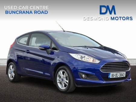 2016 Ford Fiesta 1.25 ZETEC 82PS 3DR ARGENTO