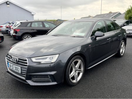 2018 Audi A4 2.0 TDI S-LINE ULTRA 150PS 4 4DR €22,500