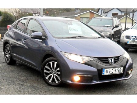 2014 Honda Civic 1.6 I DTEC SE PLUS T 5DR.......NCT 02/27.....TAXED 07/26 €6,495