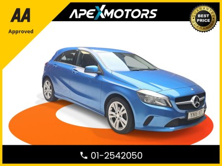 2016 Mercedes-Benz A Class FINANCE ARRANGED * 1.5 DIESEL D-SPORT * NEW NCT APR-27 * STAMPED SERVICE HISTORY * AA APPROVED * 101 SAFETY CHECKLIST * IMMACULATE * HEATED SEATS *COLOUR REVERSE CAMERA* TOP-SPEC 5DR HATCH *01-2542050 €16,449