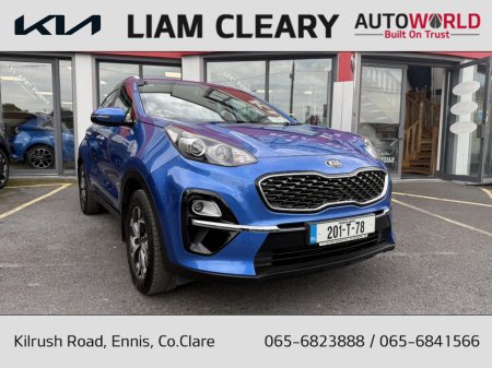 2020 Kia Sportage K3 MHEV 5DR €23,495