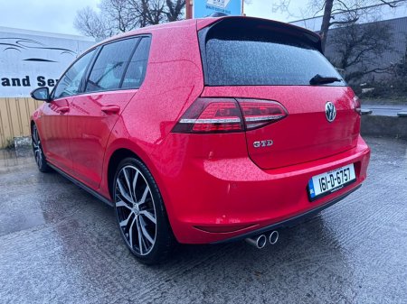 2016 Volkswagen Golf GTD 2.0 TDI MANUAL 6SPEED FWD 184BHP 5DR €16,950 thumbnail