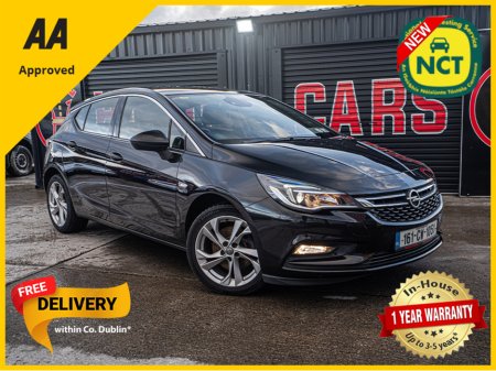 2016 Opel Astra 2016 Astra 1.6cdti/1 owner/FSH/New NCT/1yr warrant €11,888