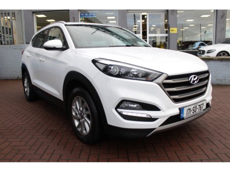 2017 Hyundai Tucson 1.7CRDI EXECUTIVE PLUS //WHITE WITH BLACK LEATHER //IMMACULATE CONDITION  // BUY WITH CONFIDENC AA AND SIMI APPROVED DEALER 2025 // FINANCE ARRANGED // ALL TRADE INS WELCOME // €13,950 thumbnail