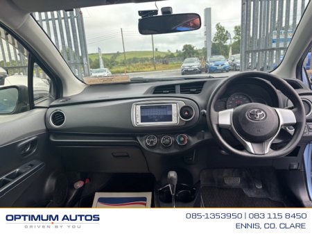 2014 Toyota Vitz AUTOMATIC 1.0 PETROL €9,950 thumbnail