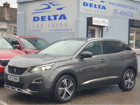 2019 Peugeot 3008 GT-LINE 1.5 BLUE HDI 130BHP NCT 11/27 FINANCE AVAILABLE @ €81 PER WEEK 2 KEYS/ FULL SERVICE HISTORY/ HALF LEATHER SEATS/ TOUCH SCREEN MEDIA/ ANDROID AUTO/ APPLE CAR PLAY/ HISTORY CHECKED €17,900