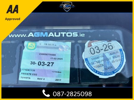 2017 Toyota Rav4 RAV4 2.0 D-4D SOL 4DR €16,950 thumbnail