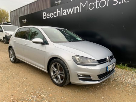 2014 Volkswagen Golf 1.4 TSI 150 BHP HIGHLINE DSG 5DR // LOW MILEAGE // GREAT CONDITION // REVERSE CAMERA, CRUISE AND PRIVACY GLASS // €10,950