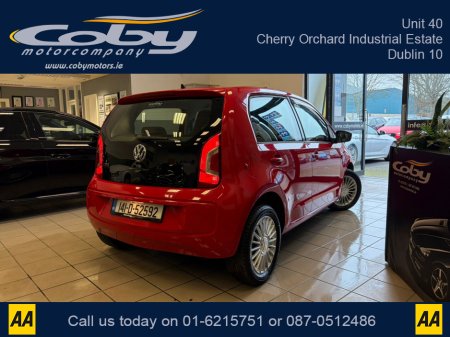 2014 Volkswagen up! 1.0 AUTO 5DR. New NCT done before collection, Half Leather, Heated Seats, Parking Sensors, AUX, Central Locking, Radio, CD Player, Air Conditioning,  Luggage Cover, Electric Front Windows and more. €7,950 thumbnail
