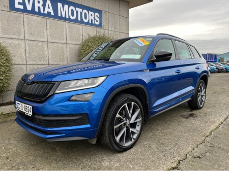 2020 Skoda Kodiaq SPORTLINE 7 SEATER AUTOMATIC 150BHP 2.0 DIESEL //PANORAMIC GLASS ROOF//HEATED SEATS AND STEERING WHEEL//REVERSE CAMERA// €33,950 thumbnail