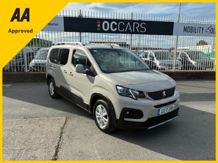 2022 Peugeot Rifter Allure Horizon L2 Wheelchair Accessible Taxi €42,950