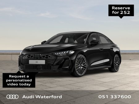 2026 Audi A5 40 TDI Edition One S-Line PCP from €735 per month €76,405