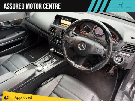 2011 Mercedes-Benz E Class E SERIES CDI AVANTGARDE SPORT 2DR AUTO**FULL BLACK LEATHER INTERIOR**REAR PARKING SENSORS**AMG STYLE ALLOY WHEELS**CRUISE CONTROL**BLUETOOTH**HISTORY CHECKED**FINANCE ARRANGED** €7,995 thumbnail