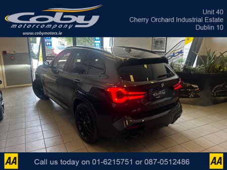 2024 BMW X3 M Sport Pro Pack XDRIVE30E AUTO. Pristine Car with only 9km, 2 Keys. CarPlay, Dual Climate, Cruise, Heated Seats, Sat Nav, Digital Dash, Reverse Camera, MFSW, Electric Boot, Full Electrics and more. €63,950 thumbnail