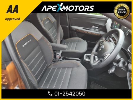 2021 Dacia Sandero FINANCE ARRANGED * STEPWAY COMFORT TCE 90 CVT MY2 * AUTOMATIC * ONE OWNER FROM NEW * NEW NCT MAY-27 * IMMACULATE * STAMPED SERVICE HISTORY * AA APPROVED * 101 SAFETY CHECKLIST * COLOUR REVERSE CAMERA €14,949 thumbnail