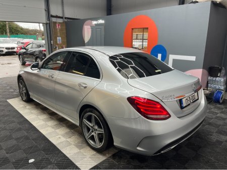 2017 Mercedes-Benz C Class 2017 MERCEDES-BENZ C220D LAUREUS EDITION 2.2 AUTOMATIC / CRUISE CONTROL / REVERSE CAMERA / ELECTRIC MEMORY & HEATED SEATS / PADDLE SHIFTERS / AMBIENT LIGHTS AND MORE thumbnail