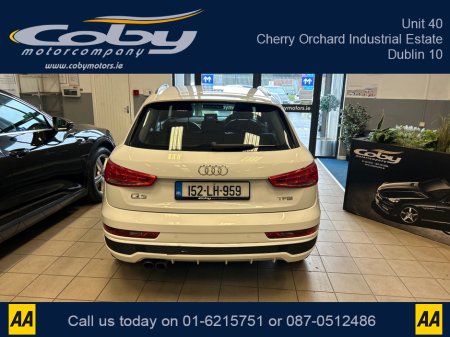2015 Audi Q3 1.4 TFSI S Line Auto 150 S-TRONIC.  IRISH CAR. Immaculate Irish Car with 2 Keys, Service History, NCT, Alloy Wheels, Air Con, MFSW, Parking Sensors Front and Rear, Full Electrics and much more. €16,950 thumbnail