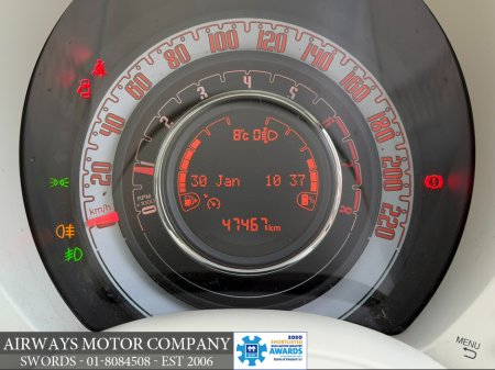 2020 Fiat 500 LOUNGE 1.0 3DR - PANROOF & LOW KMS €14,250 thumbnail