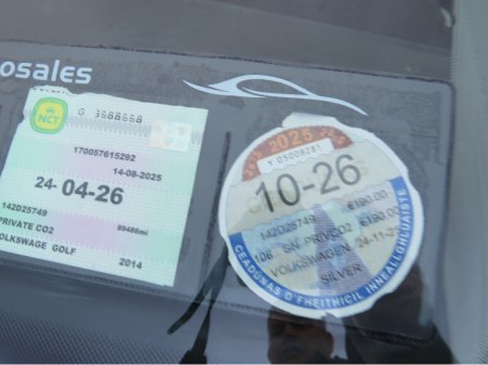 2014 Volkswagen Golf 2.0 TDI GT BLUEMOTION LOW MILEAGE        FSH €10,999 thumbnail