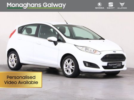 2016 Ford Fiesta 1.5 TDCI ZETEC *ARTIC WHITE* €9,950