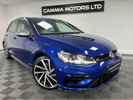 2018 Volkswagen Golf VOLKSWAGEN GOLF R 2.0 TSI DSG 4-MOTION*HEATED ALCANTARA SEATS*APPLE CAR PLAY*REVERSE CAMERA*ADAPTIVE CRUISE CONTROL*DIGITAL DASH*DRIVE MODES*2 KEYS FULL SERVICE HISTORY*TRADE IN WELCOME*FINANCE AVAILA €29,950