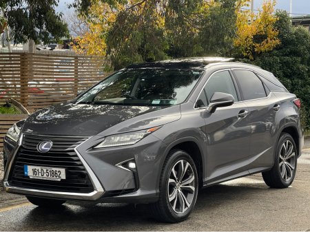 2016 Lexus RX 450 h 450H 3.5 LUXURY 4WD E-CVT 5 5DR AUTO