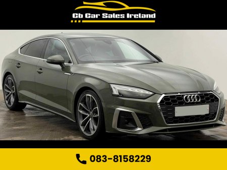 2023 Audi A5 2.0 TDI 35 S line Sportback 5dr Diesel S Tronic Euro 6 (s/s) (163 ps) 1 OWNER + DISTRICT GREEN + VIRTUAL COCKPIT + REVERSE CAMERA