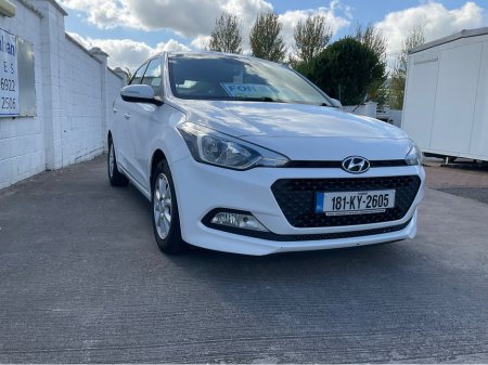 2018 Hyundai i20 SE MPI 83BHP 5DR 84PS €11,250