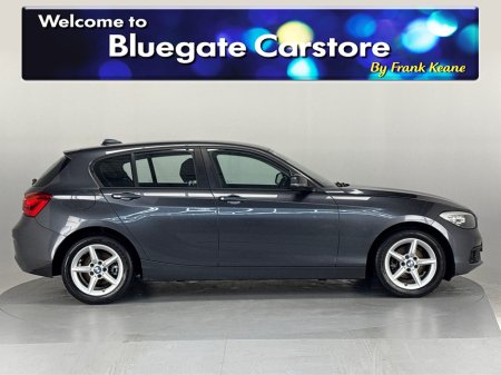 2017 BMW 1 Series 116D**MULTIFUNCTIONAL STEERING WHEEL**BLACK CLOTH INTERIOR**DIGITAL MEDIA DISPLAY**BLUETOOTH**AIR CONDITIONING**NAVIGATION**ISOFIX**FINANCE AVAILABLE** €14,995 thumbnail